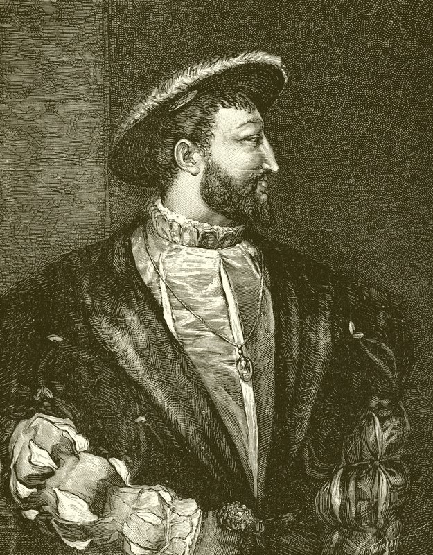 Francis I of France by French School