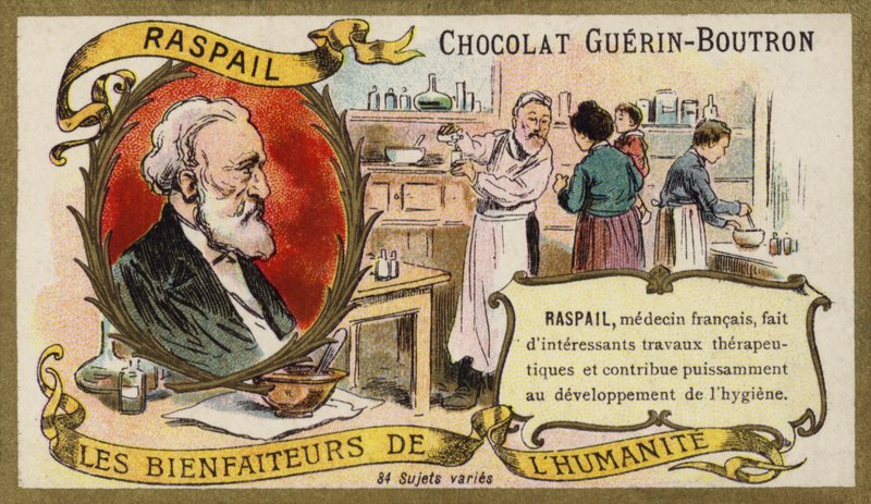 Francois-Vincent Raspail, French physician by French School