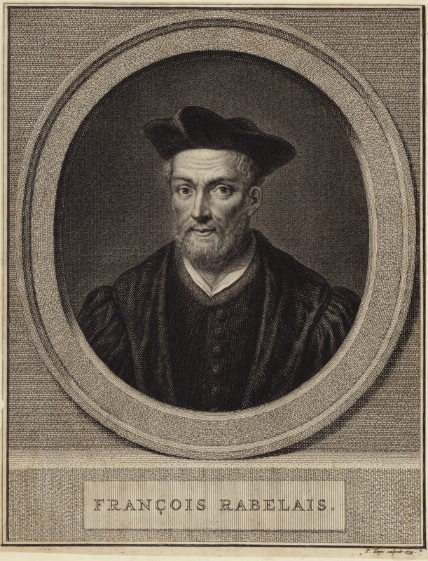 Francois Rabelais by French School