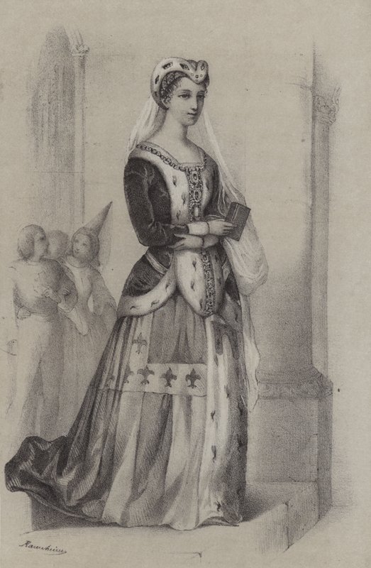 Francoise De Bretagne, Duchesse De Bretagne by French School