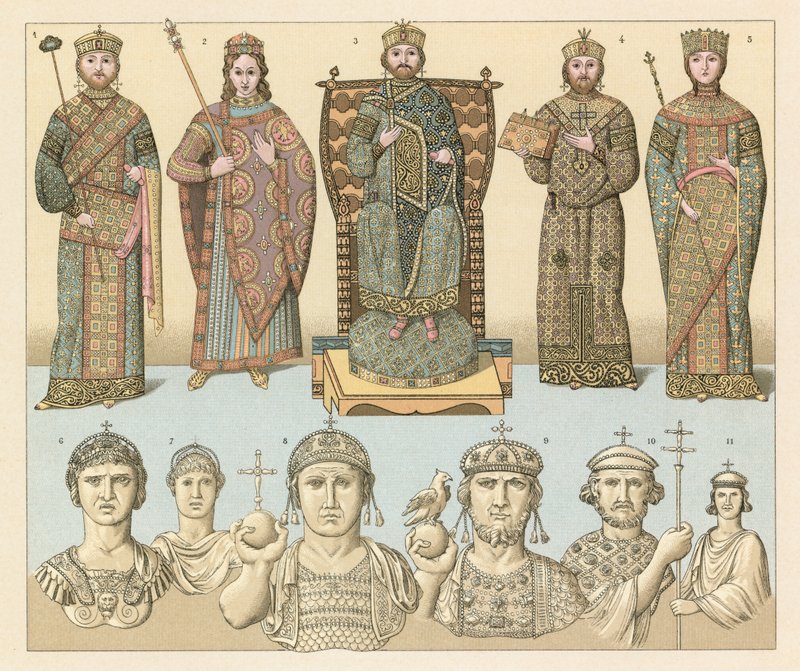 Frank Byzantine Costume by French School