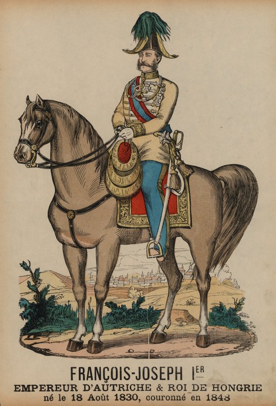 Franz Joseph I, Emperor of Austria and King of Hungary by French School