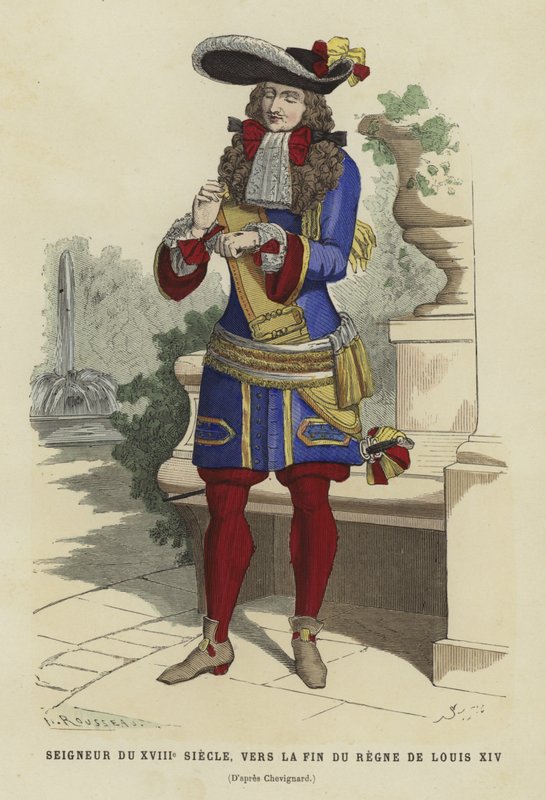 French nobleman of the 18th Century, towards the end of the reign of Louis XIV by French School
