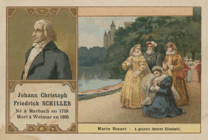 Friedrich Schiller by French School