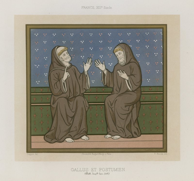 Gallus and Postumien by French School