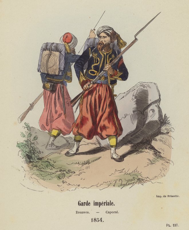 Imperial Guard, Zouaves, Corporal by French School