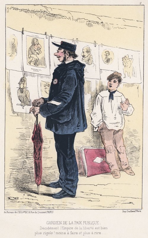 Guardian of Public Peace by French School