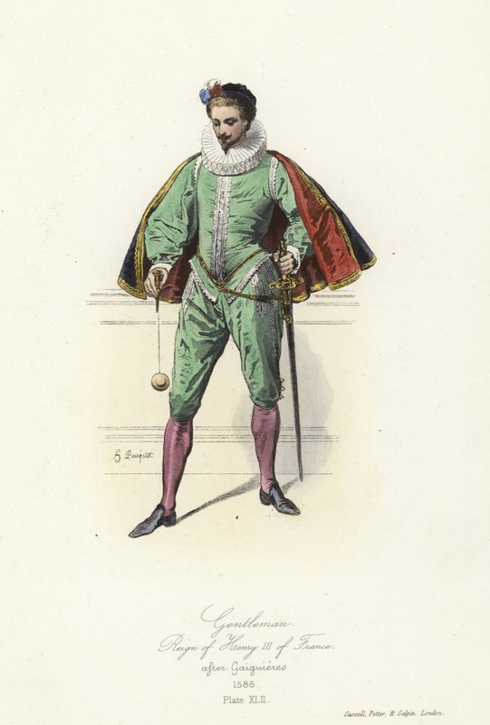 Gentleman of the reign of Henry III of France by French School