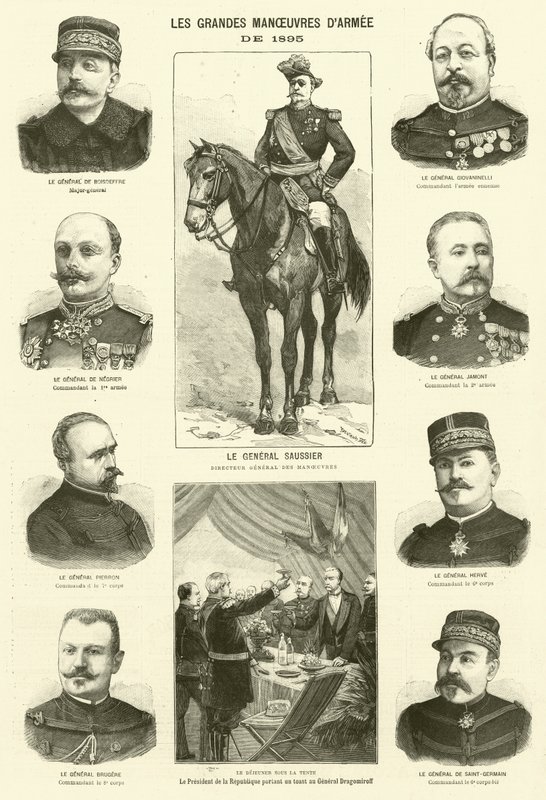 Grand Manoeuvres of the French Army by French School