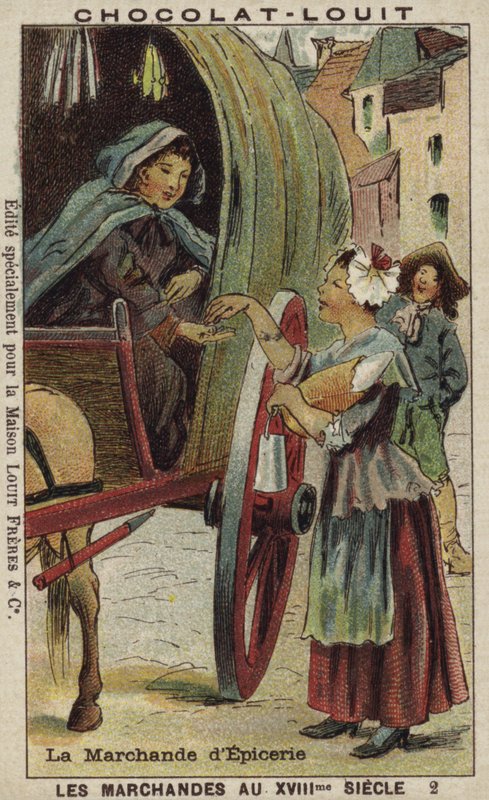 Grocer, 18th Century by French School