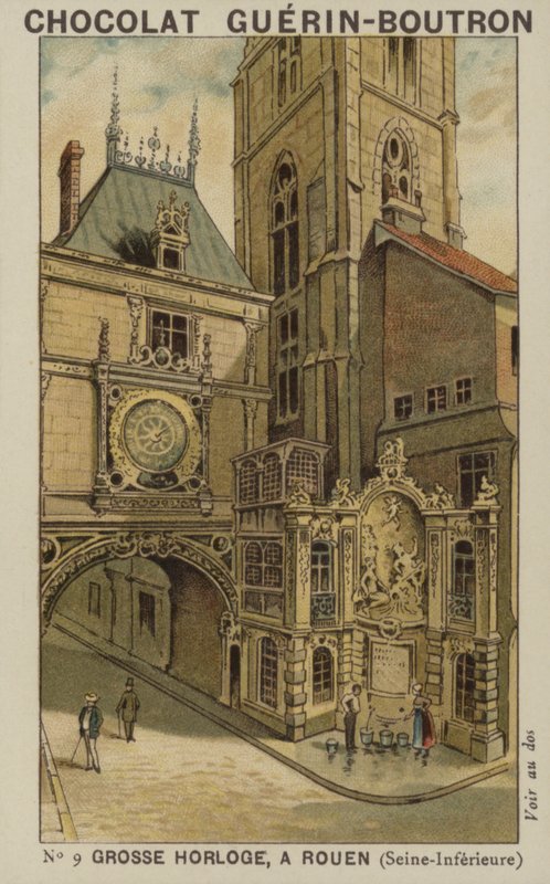 Grosse Horloge, Rouen, Seine-Inferieure by French School
