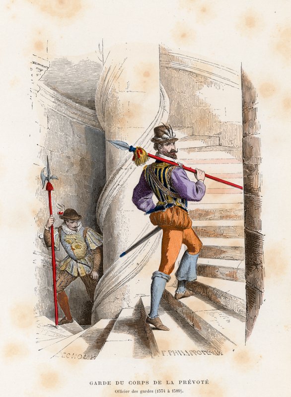 Guard by French School