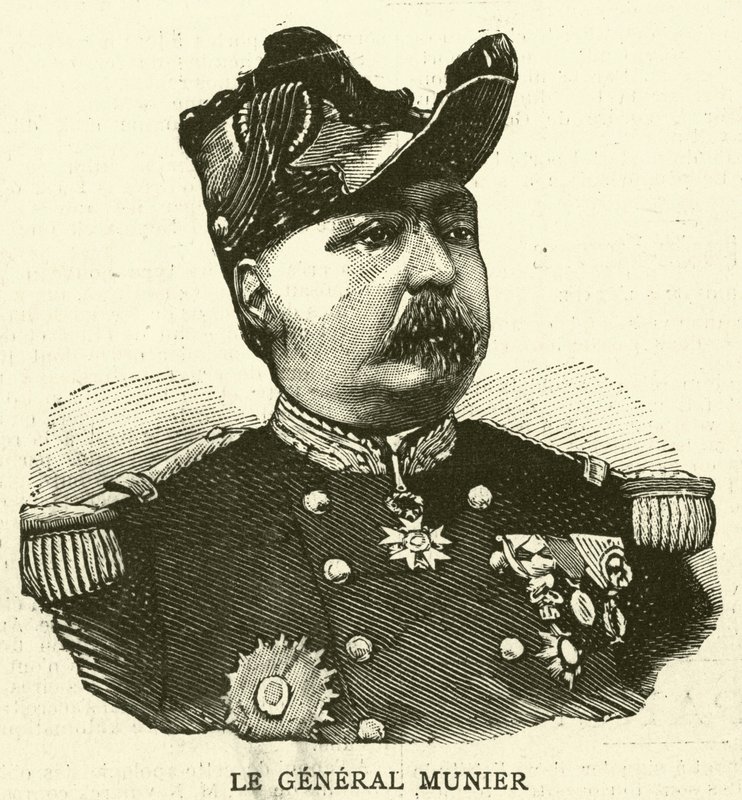 Gustave-Joseph Munier, French General (engraving) by French School
