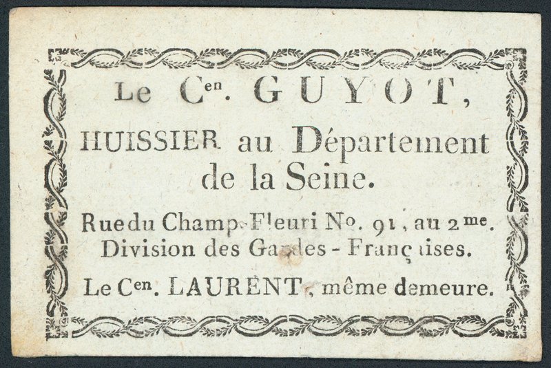 Guyot, bailiff by French School