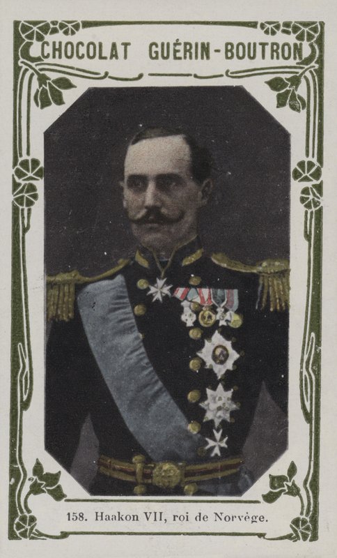 Haakon VII, King of Norway by French School