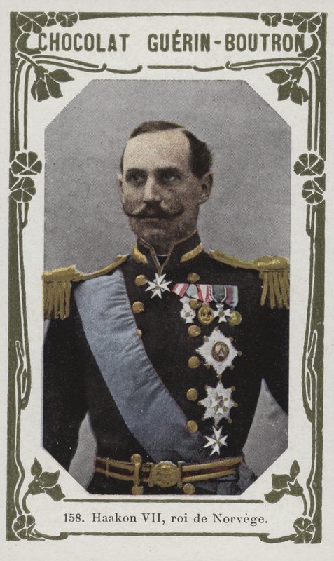 Haakon VII, King of Norway by French School