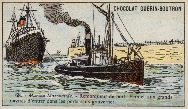 Harbour Tug by French School