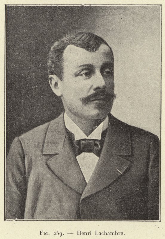 Henri Lachambre (engraving) by French School