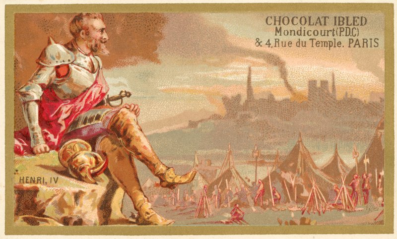 Henry IV of France by French School