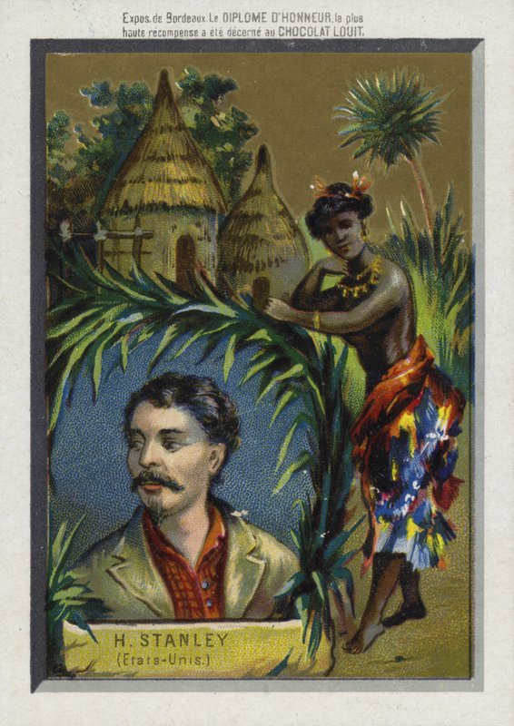Henry Morton Stanley, Welsh-born American Explorer by French School