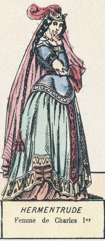 Hermentrude, Wife of Charles I by French School