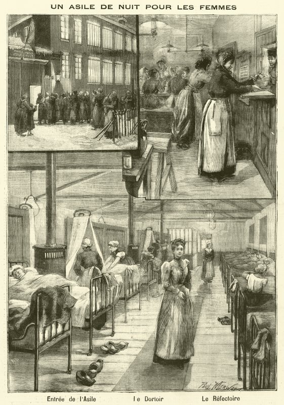 Homeless shelter for women in Paris by French School