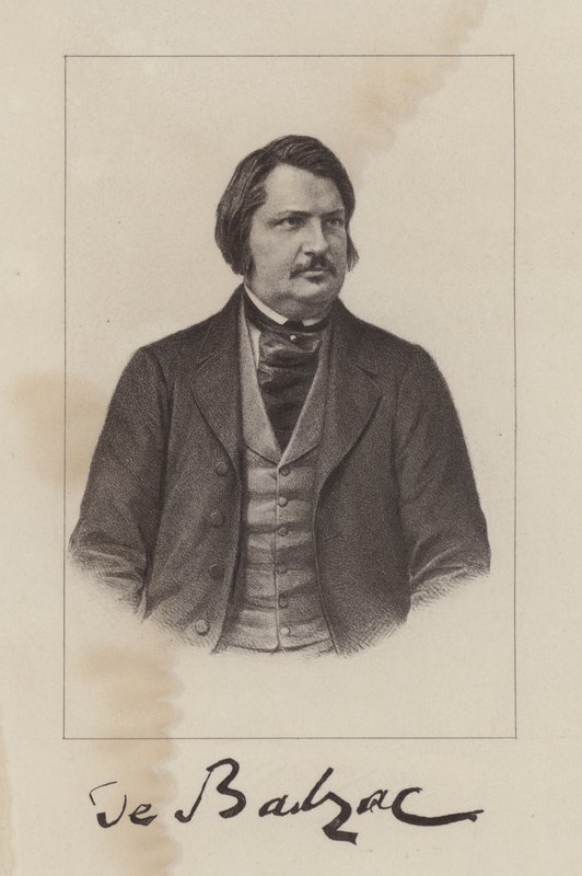Honoré de Balzac, French Novelist and Playwright by French School
