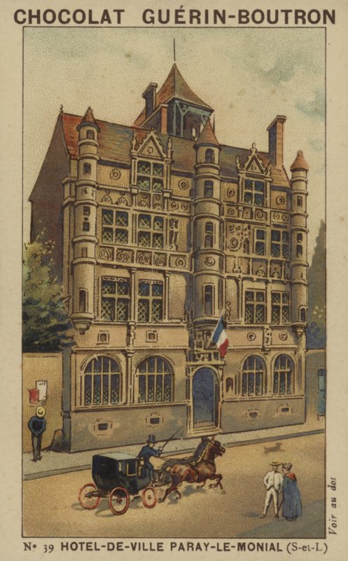 Hotel-de-Ville Paray-le-Monial, Saone-et-Loire by French School