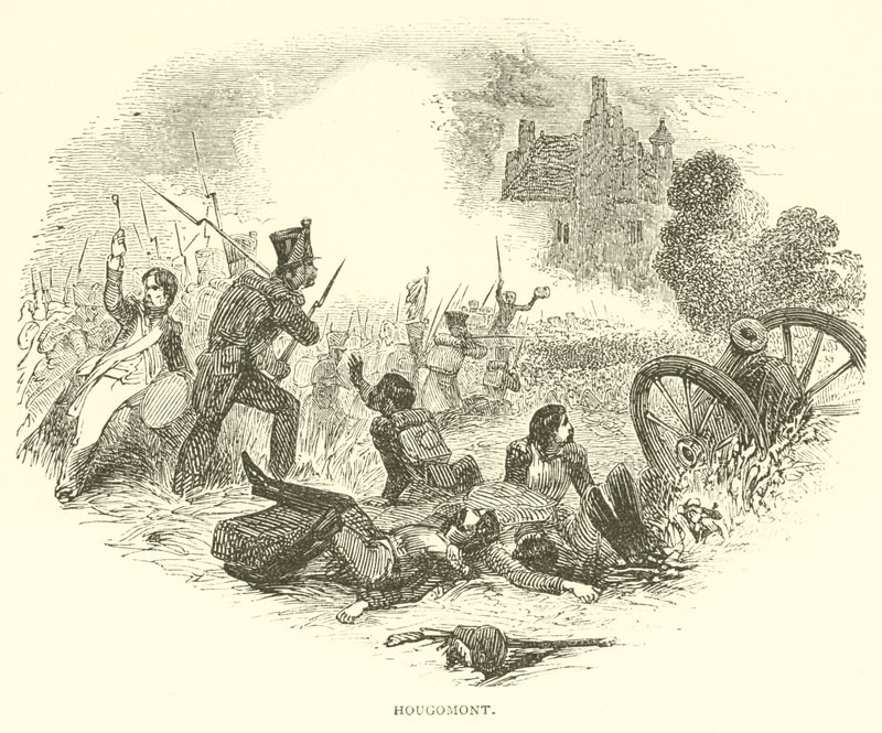 Hougomont by French School