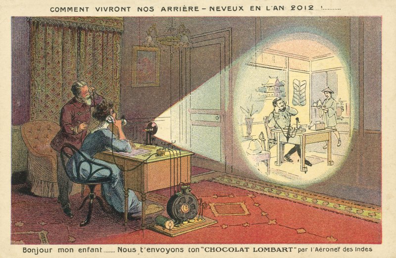 How People Will Live In 2012 by French School