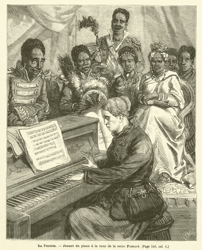Ida Pfeiffer by French School