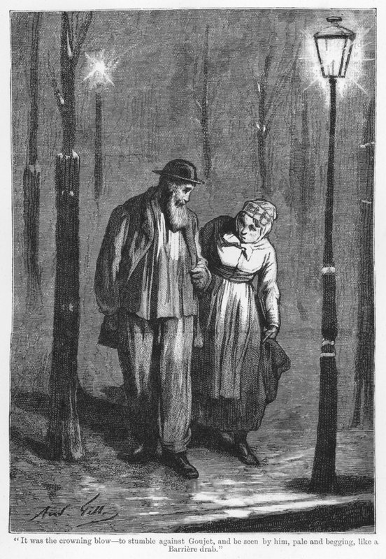 Illustration for The Assommoir, A Realistic Novel, by Emile Zola by French School