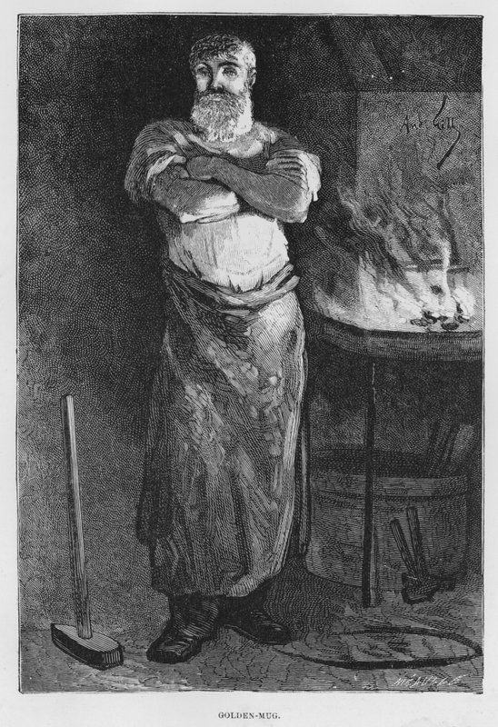 Illustration for The Assommoir, A Realistic Novel, by Emile Zola by French School