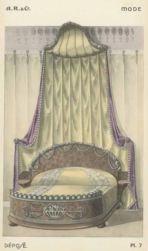 Illustration from interior design product catalogue from A R & Cie, France by French School
