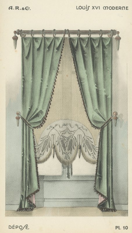 Illustration from interior design product catalogue from A R & Cie, France by French School