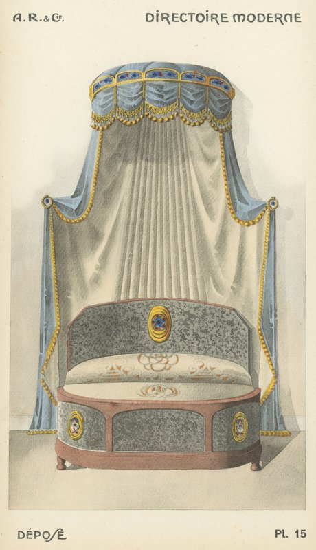 Illustration from interior design product catalogue from A R & Cie, France by French School