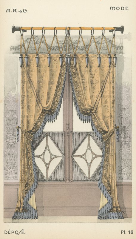 Illustration from interior design product catalogue from A R & Cie, France by French School