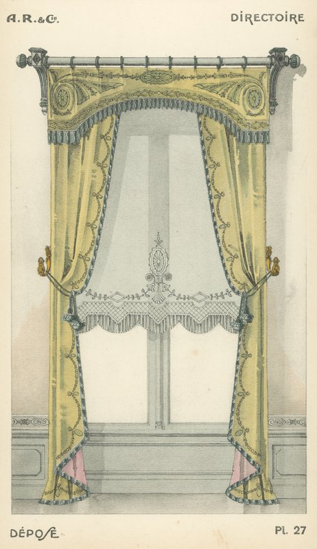 Illustration from interior design product catalogue from A R & Cie, France by French School