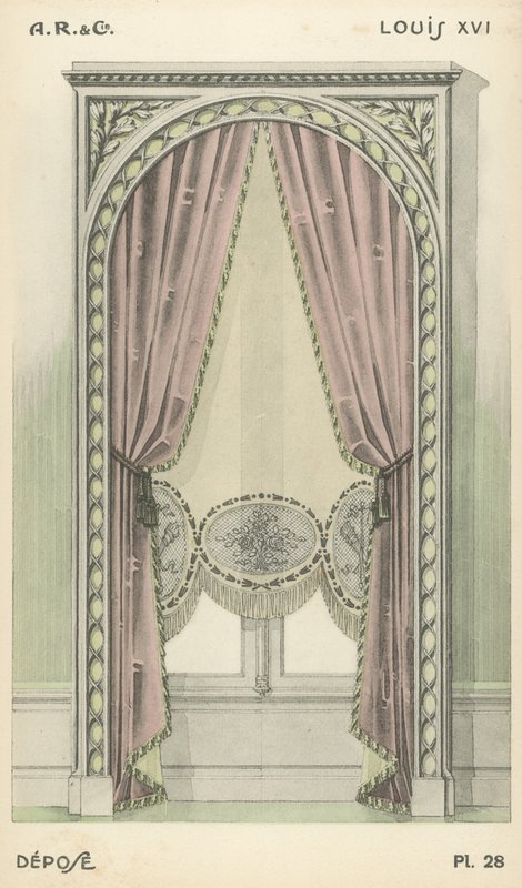Illustration from interior design product catalogue from A R & Cie, France by French School