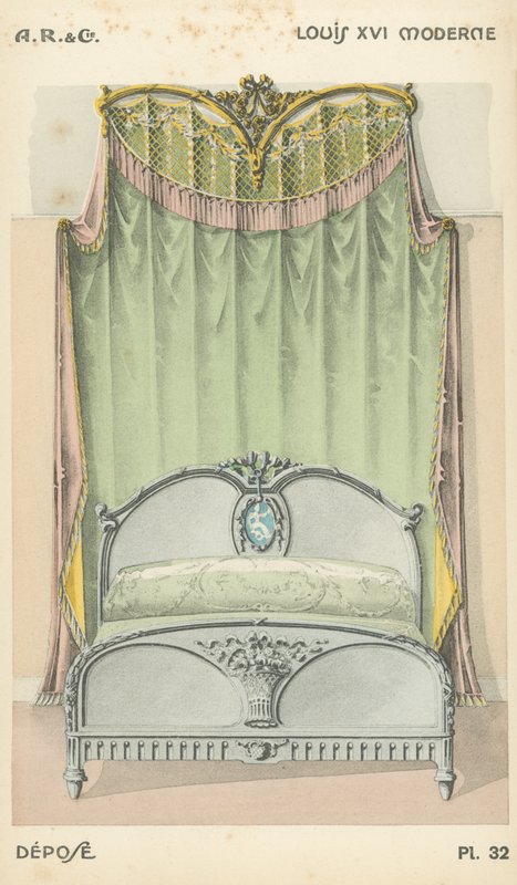 Illustration from interior design product catalogue from A R & Cie, France by French School