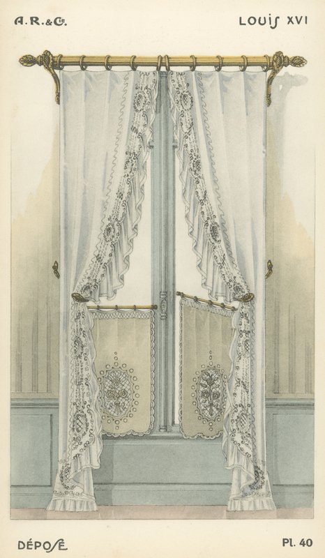 Illustration from interior design product catalogue from A R & Cie, France by French School
