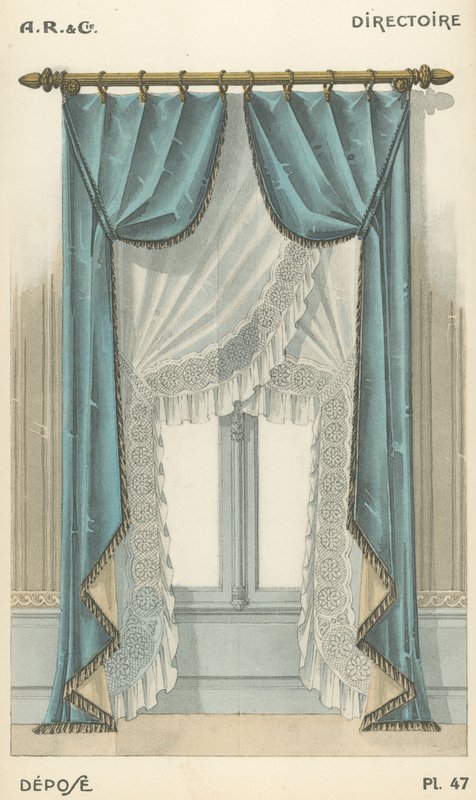 Illustration from interior design product catalogue from A R & Cie, France by French School