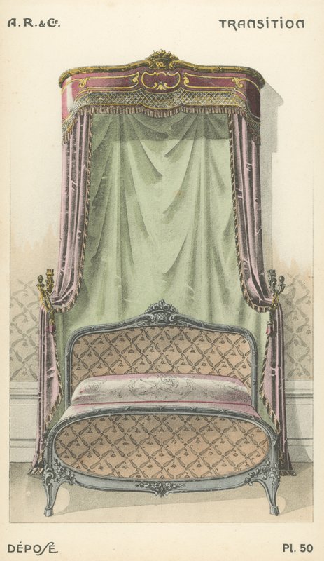 Illustration from interior design product catalogue from A R & Cie, France by French School