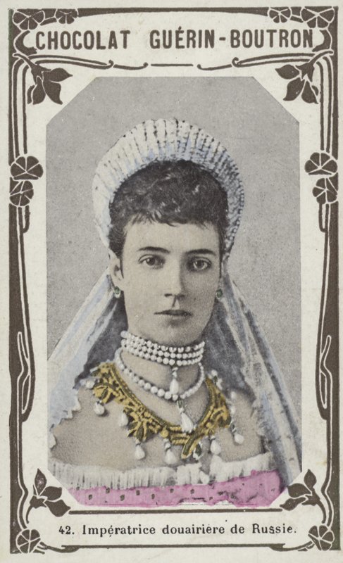 Dowager Empress of Russia by French School