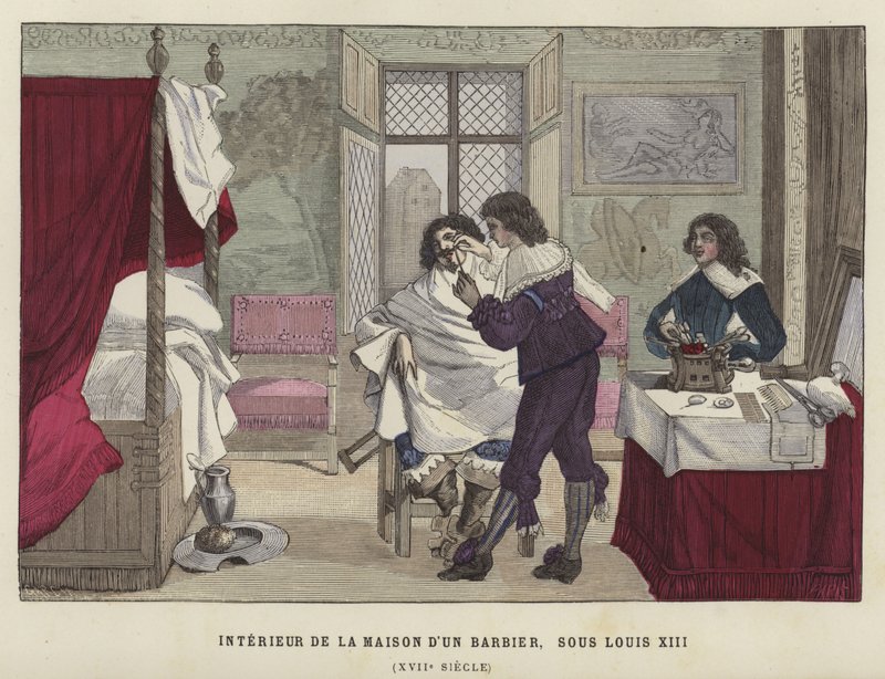 Interior of a Barber