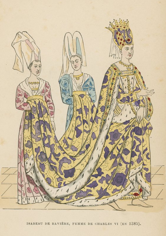 Isabeau of Bavaria by French School