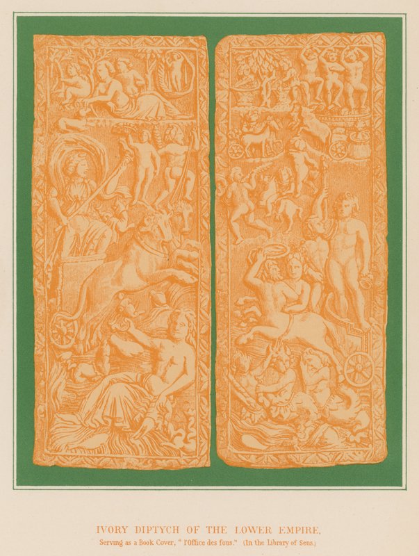 Ivory Diptych of the Lower Empire by French School