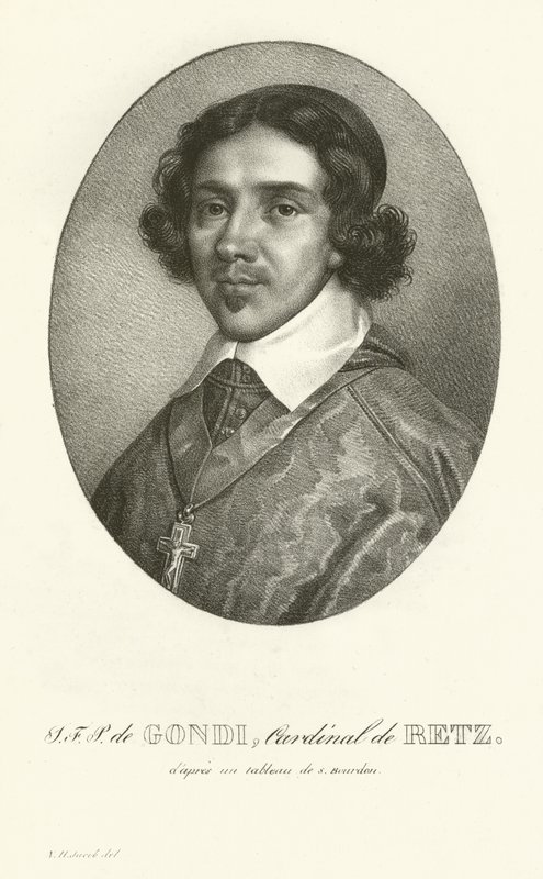 JFP de Gondi, Cardinal de Retz by French School