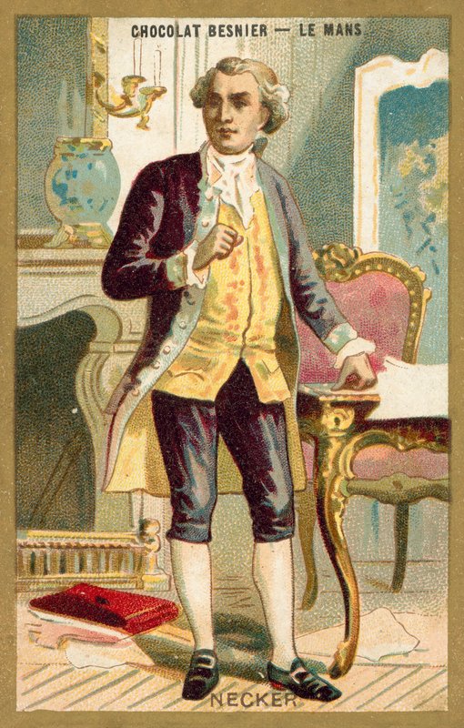 Jacques Necker, Swiss-born French banker and statesman by French School
