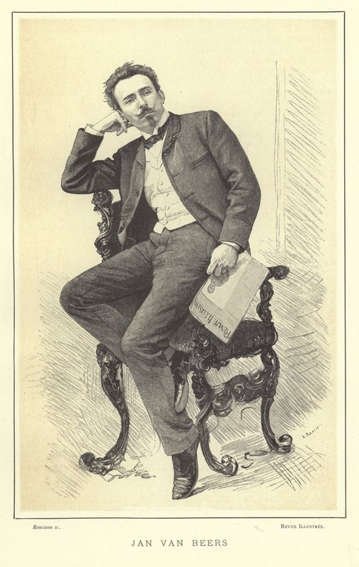 Jan van Beers, Belgian artist by French School